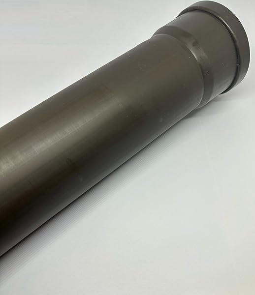 TUBO RIGIDO OLIFLEX Diam. 80 L. 1000 mm TESTA DI MORO - RAL 8019 - immagine 3