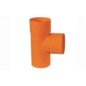 Without Brand / Generic Derivazioni 87° in PVC Rosso 140mm per Tubi di Scarico